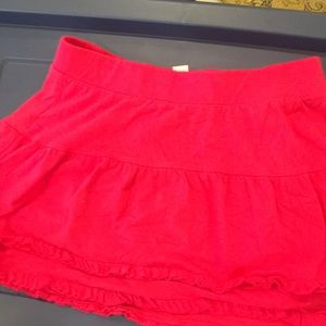 Justice hot pink skirt sz 12